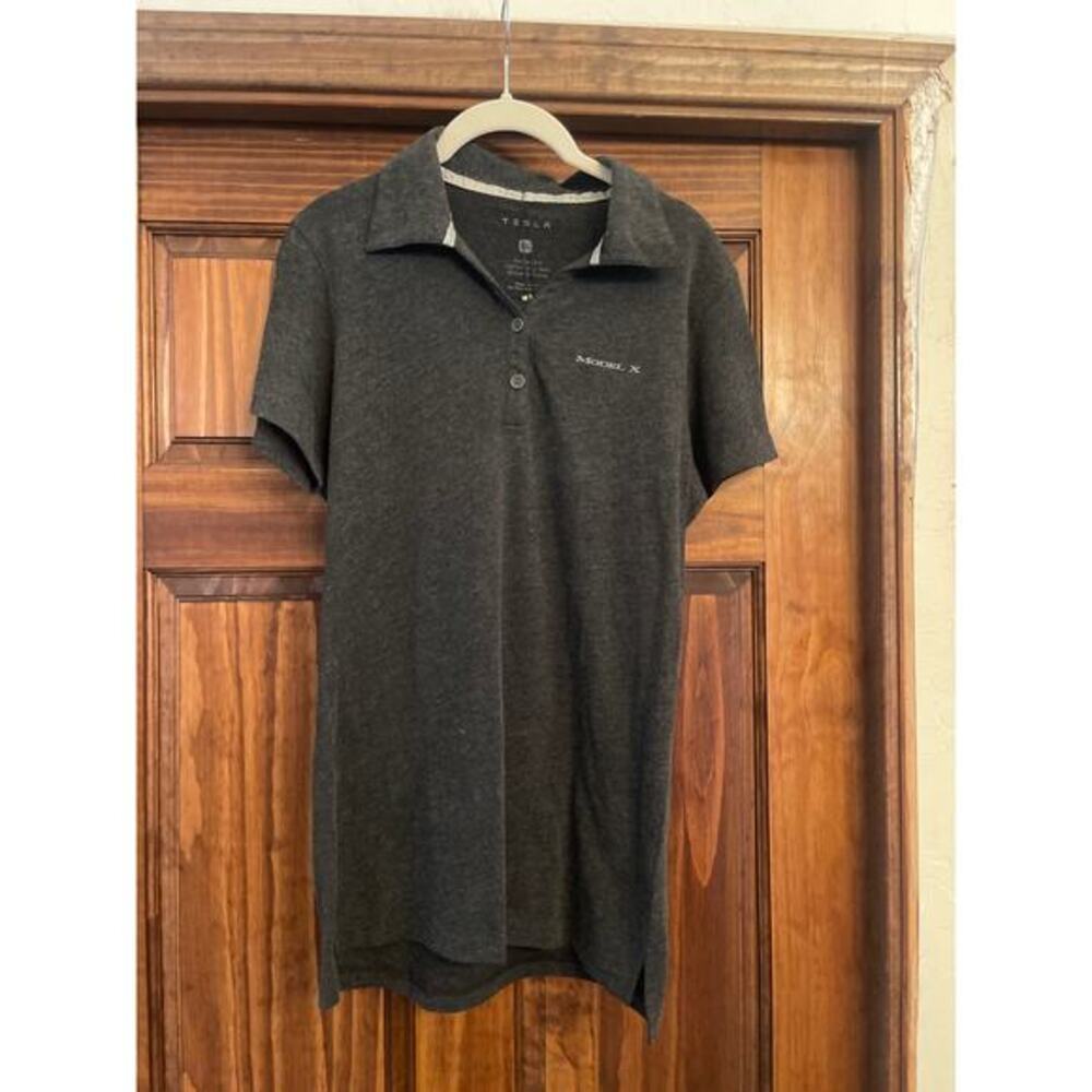 Tesla model x womens polo new with tags XL